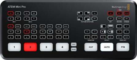 Bàn trộn hình ảnh Blackmagic Atem Mini Pro