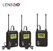Micro không dây cho máy ảnh/máy quay LWM-328C Double