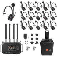 Bộ intercom Saramonic WITALK BASE V16 + 16 tai nghe Witalk9X ( V-Mount ) - 1.9GHz Wireless Intercom Station