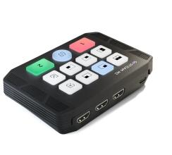 Box Capture GoStream M2 Dual 4K 2 input HDMI có phím bấm